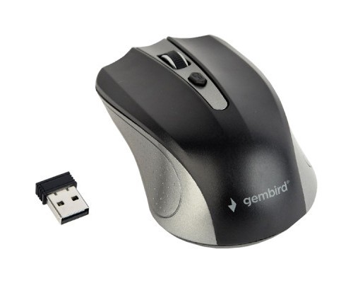 Мишка Gembird MUSW-4B-04-GB Black+Grey (MUSW-4B-04-GB)