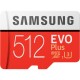 Карта пам'яті Samsung 512GB microSD class 10 UHS-I U3 Evo Plus V2 (MB-MC512HA/RU)