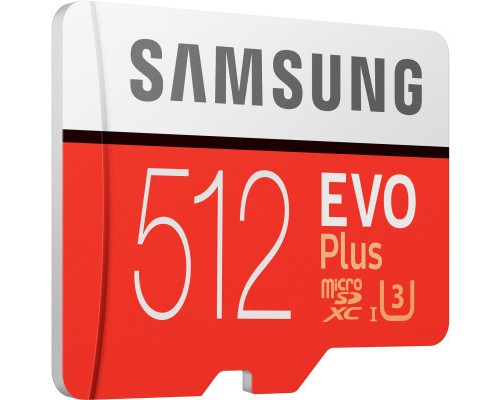 Карта пам'яті Samsung 512GB microSD class 10 UHS-I U3 Evo Plus V2 (MB-MC512HA/RU)