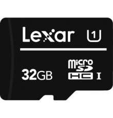Карта пам'яті Lexar 32GB microSDHC class 10 UHS-I (LFSDM10-32GABC10)