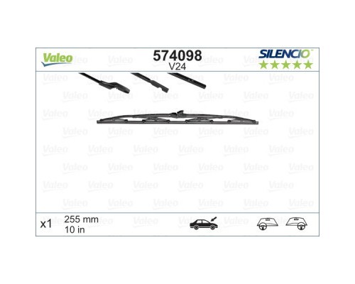 Щітка склоочисника Valeo 574098