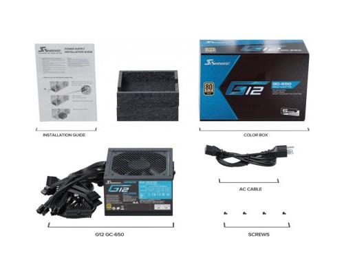 Блок живлення Seasonic 650W (G12 GC-650)