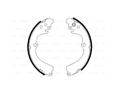 Гальмівні колодки Bosch 0 986 487 463