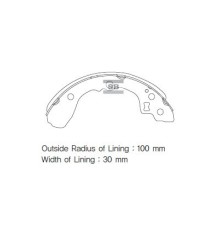 Гальмівні колодки HI-Q SA134