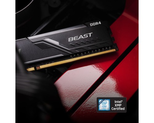 Модуль пам'яті для комп'ютера DDR4 4GB 3200 MHz Fury Beast Black Kingston Fury (ex.HyperX) (KF432C16BB/4)