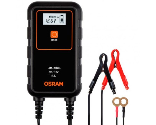 Зарядний пристрій для автомобільного акумулятора Osram OEBCS906