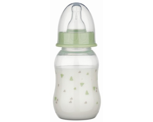 Пляшечка для годування Baby-Nova Droplets 130 мл Салатовий (3960074)