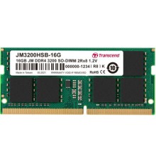 Модуль пам'яті для ноутбука SoDIMM DDR4 16GB 3200 MHz Transcend (JM3200HSB-16G)