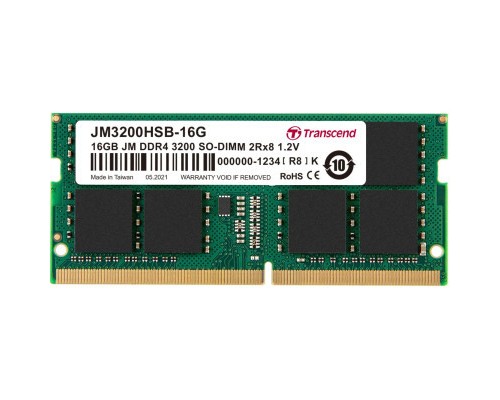 Модуль пам'яті для ноутбука SoDIMM DDR4 16GB 3200 MHz Transcend (JM3200HSB-16G)