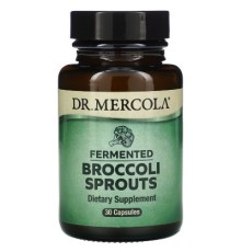 Трави Dr. Mercola Ферментовані паростки Брокколі, Fermented Broccoli Sprouts, (MCL-01776)