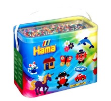 Набір для творчості Hama кольорових намистин 30000 шт, 22 кол. термомозаіка (208-67)
