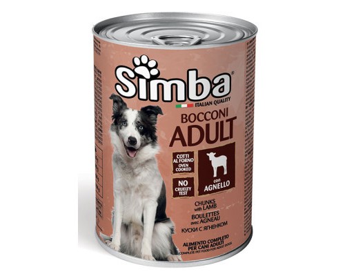 Консерви для собак Simba Dog Wet ягня 415 г (8009470009164)