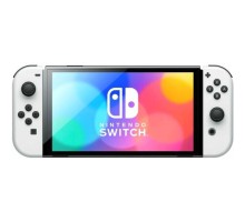 Ігрова консоль Nintendo Switch OLED (біла) (045496453435) 