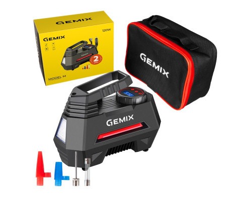 Автомобільний компресор Gemix Model M black/red (10700097)