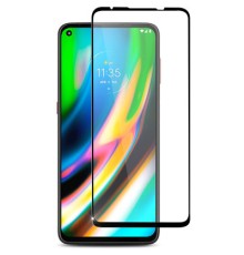 Скло захисне PowerPlant Full screen Motorola Moto G9 Plus, Black (GL609406)