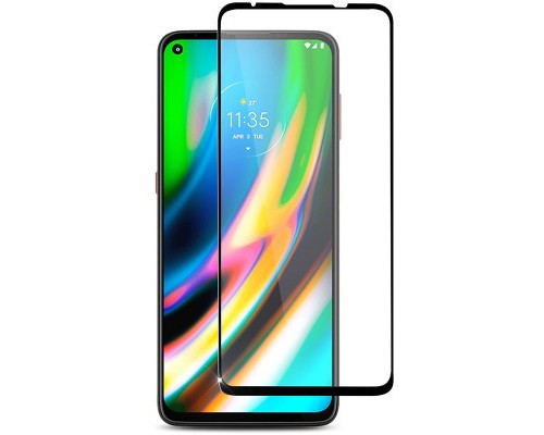 Скло захисне PowerPlant Full screen Motorola Moto G9 Plus, Black (GL609406) Скло захисне PowerPlant Full screen Motorola Moto G9 Plus, Black (GL609406)