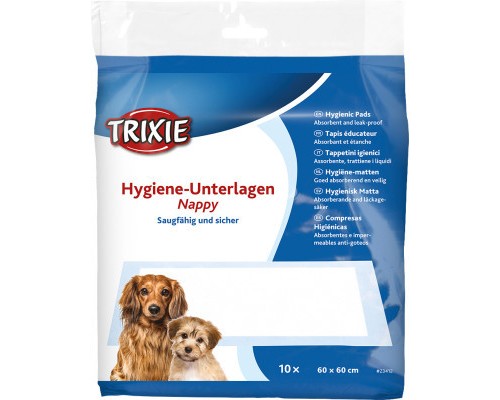 Пелюшки для собак Trixie 60х60 см 10шт (4011905234120)