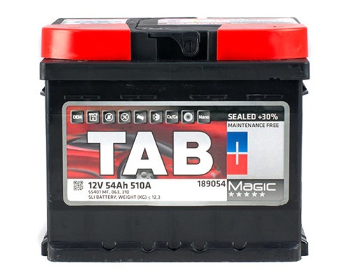 Акумулятор автомобільний TAB 54 Ah/12V Magic Euro (189 054)