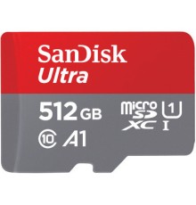 Карта пам'яті SanDisk 512GB microSDXC UHS-I Ultra A1 (SDSQUA4-512G-GN6MN)