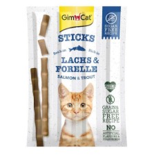 Ласощі для котів GimCat Sticks Lanchs&Forelle 4 шт (лосось та форель) (4002064400174)