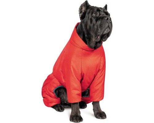 Комбінезон для тварин Pet Fashion «Cold» для такс XS (червоний) (4823082426133)