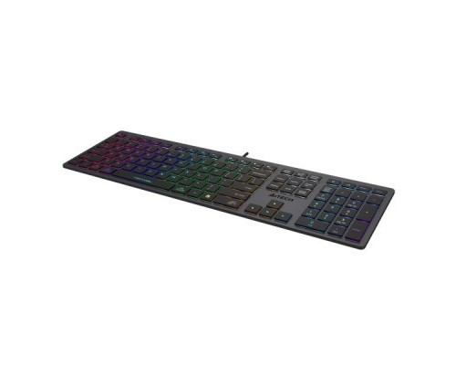 Клавіатура A4Tech FX60H USB Grey Neon backlit
