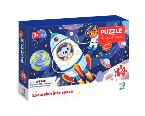 Пазл DoDo Екскурсія у Космос, 30 елементів (300374)