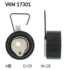 Ролик натягувача ременя SKF VKM 17301