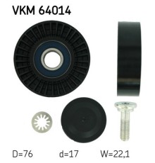 Ролик натягувача ременя SKF VKM 64014