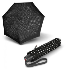 Парасоля Knirps T.050 Bolero Black/Ecru складана (Kn95 3050 4933)
