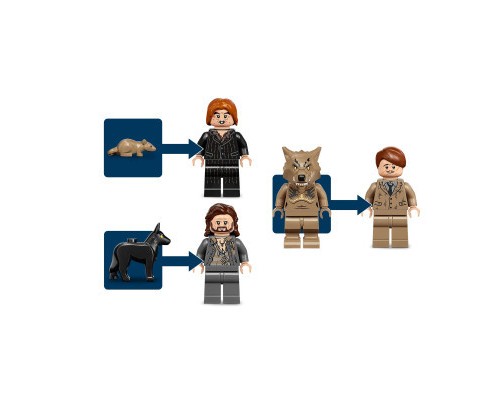 Конструктор LEGO Harry Potter Виюча хатина та Войовнича верба (76407)