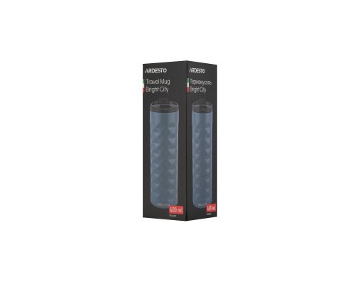 Термокружка Ardesto Bright City 400 мл Blue (AR2640NV)