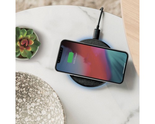 Зарядний пристрій MAKE wireless 15W Black (MQI-P102BK)