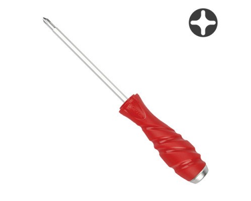 Викрутка Toptul ударна хрестова PH1x100 SUPER GRIP (FBGE0110)