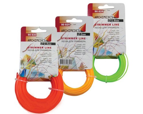 Жилка косильна Forte ІЗ СЕРЦЕВИНОЮ - 2.4ммx15м (40091)