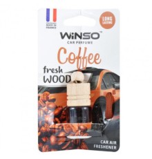 Ароматизатор для автомобіля WINSO Fresh Wood Coffee 4,5мл (530360)