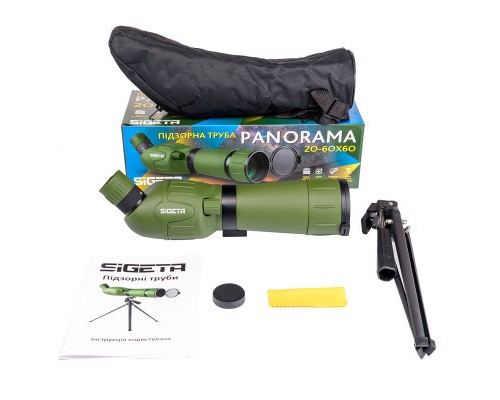 Підзорна труба Sigeta Panorama 20-60x60 (65721)