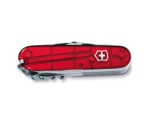 Ніж Victorinox Swisschamp Transparent Red (1.6795.T)