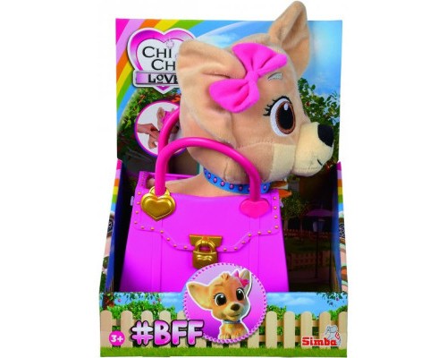 М'яка іграшка Chi Chi Love Собачка Чихуахуа Зірка мультфільму з сумочкою 20 см (5890020) М'яка іграшка Chi Chi Love Собачка Чихуахуа Зірка мультфільму з сумочкою 20 см (5890020)