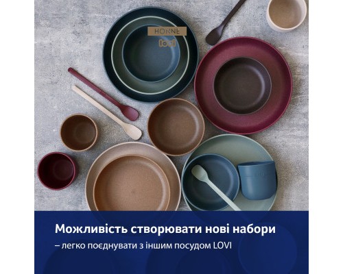 Тарілка дитяча Lovi Pistachio Tamarillo Бордові 2 шт (21/531_red)
