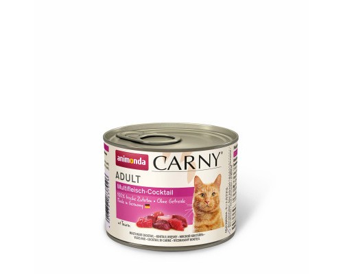 Консерви для котів Animonda Carny Adult Multi Meat Cocktail 200 г (4017721837026)