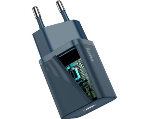Зарядний пристрій Baseus Super Si 1C Blue (TZCCSUP-B03)