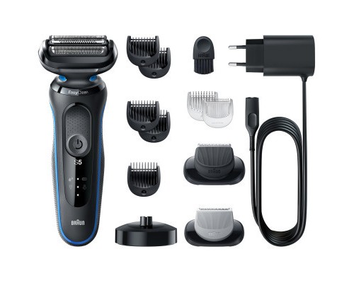 Електробритва Braun Series 5 51-B4650cs BLACK / BLUE