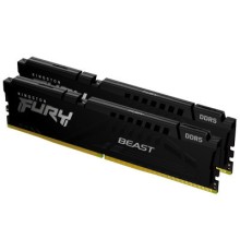 Модуль пам'яті для комп'ютера DDR5 16GB (2x8GB) 6000 MHz Beast Kingston Fury (ex.HyperX) (KF560C36BBEK2-16)