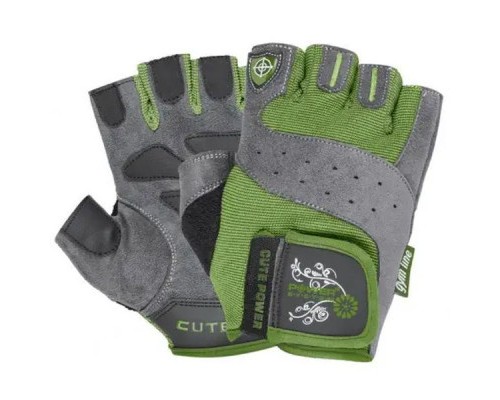 Рукавички для фітнесу Power System Cute Power PS-2560 Green S (PS-2560_S_Green)