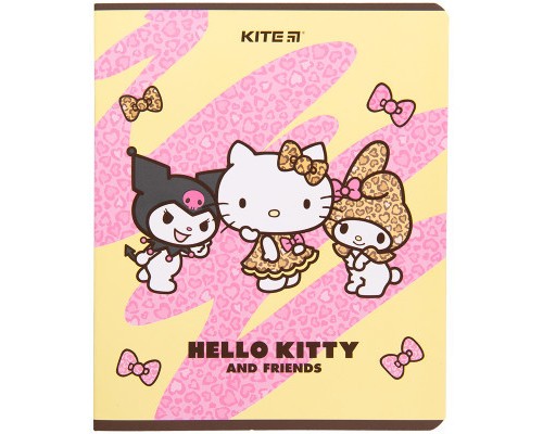 Зошит Kite Hello Kitty 48 аркушів, клітинка (HK23-259)