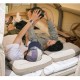 Туристична подушка Naturehike NH22ZT002 з пам'яттю 50x32x11 см Beige (6927595708583)
