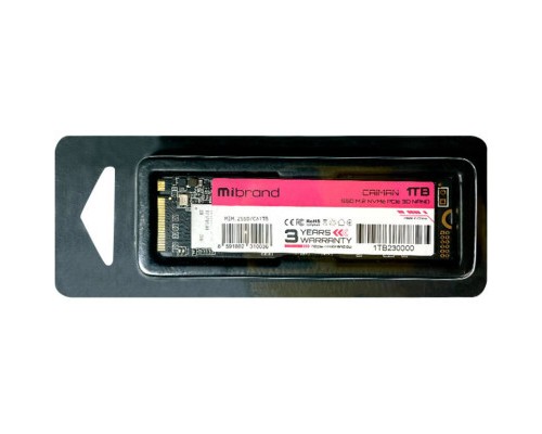 Накопичувач SSD M.2 2280 1TB Mibrand (MIM.2SSD/CA1TB)