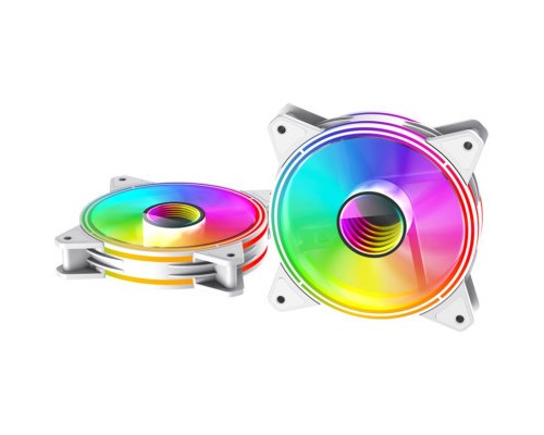 Кулер до корпусу Gamemax FN-12Rainbow-Q-Infinity WT