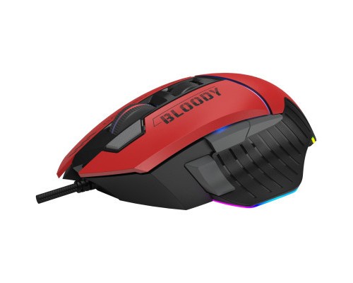 Мишка A4Tech Bloody W95 Max RGB Activated USB Sports Red (Bloody W95 Max Sports Red)